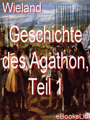 cover image of Geschichte des Agathon, Teil 1